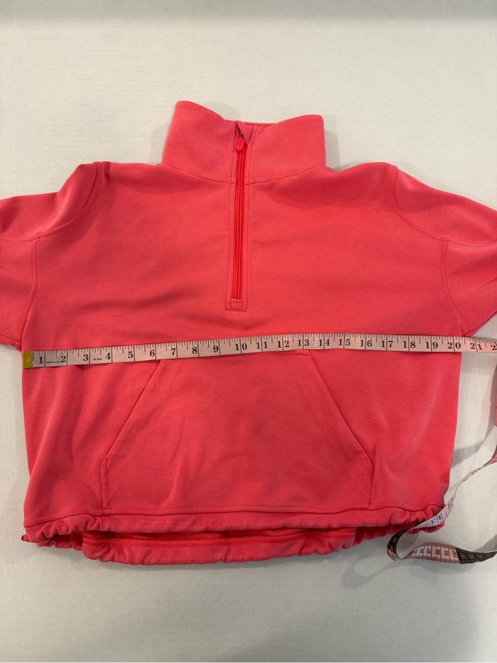 Lululemon Brushed Softstreme Half Zip in Glaze Pink | Size 6 - Picture 16 of 16